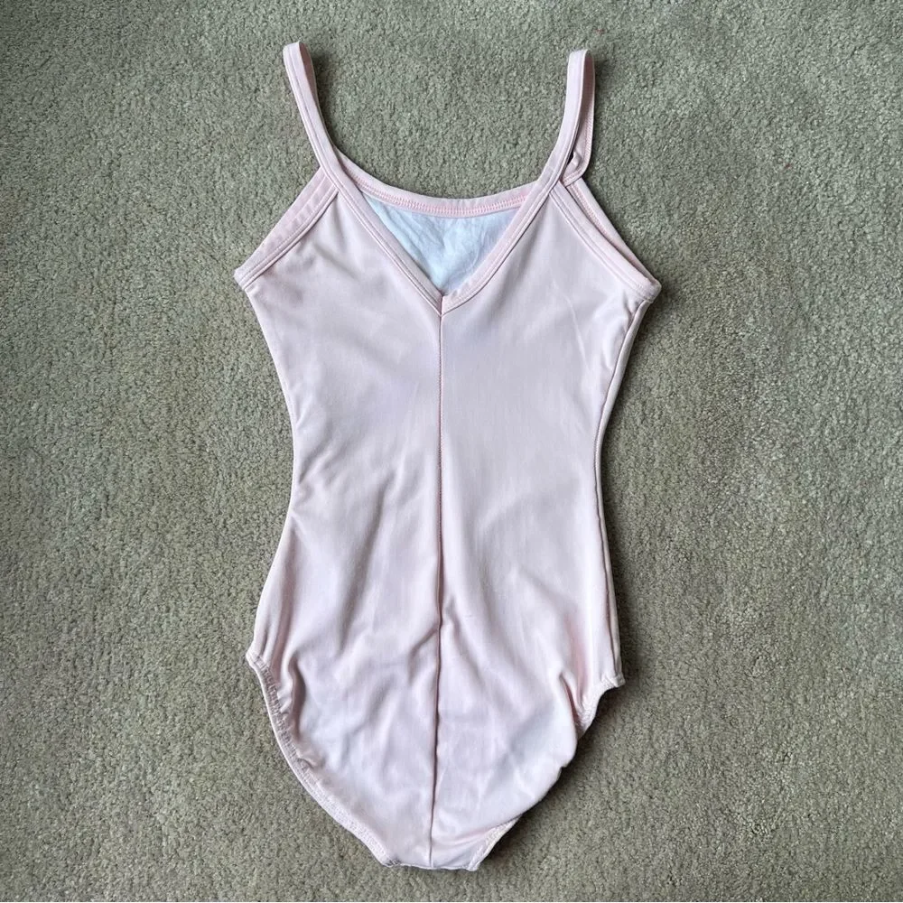 Eurotard Camisole Ballet Leotard Pink Child 6X-7